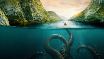 Zasłona do filmu "Kraken" #909404