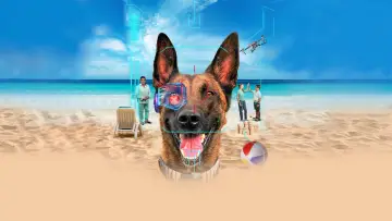 Zasłona do filmu "R.A.D.A.R.: The Adventures of the Bionic Dog" #322560