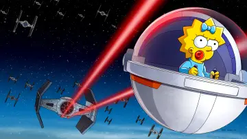 Zasłona do filmu "Maggie Simpsons w odległej galaktyce" #350175