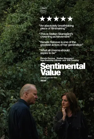 Plakat do filmu "Wartość sentymentalna" #511140