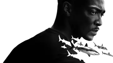 Zasłona do filmu "Shark Beach with Anthony Mackie" #876504