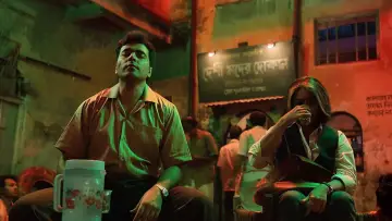 Zasłona do filmu "শ্রীস্বপনকুমারের বাদামী হায়নার কবলে" #763321