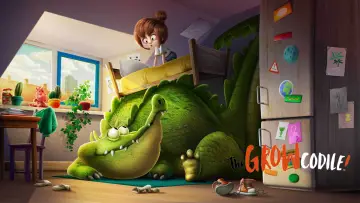 Zasłona do filmu "The Growcodile" #1527369