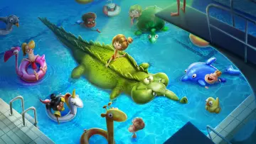 Zasłona do filmu "The Growcodile" #1527370