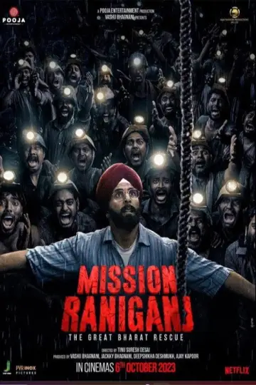 Plakat do filmu "मिशन रानीगंज: द ग्रेट भारत रेस्क्यू" #1026115