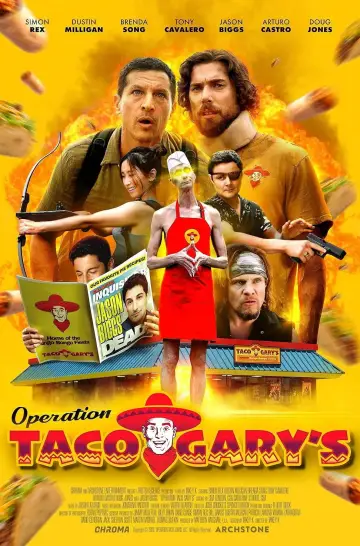 Plakat do filmu "Operation Taco Gary