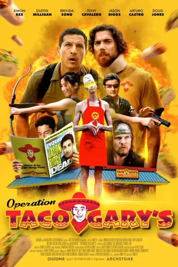 Plakat do filmu "Operation Taco Gary