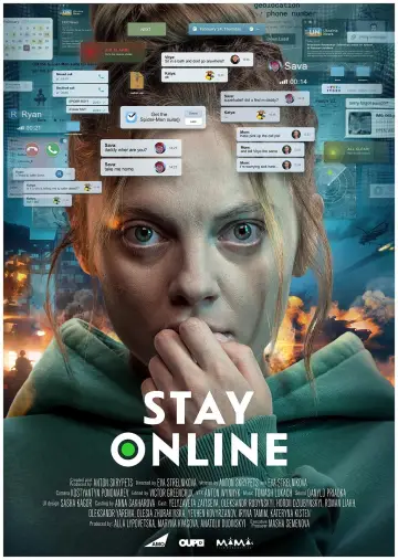 Plakat do filmu "Zostań online" #1051161