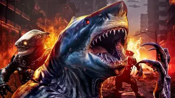 Zasłona do filmu "Space Sharks" #612176