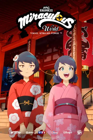 Plakat do filmu "Świat Miraculum: Tokio, Gwiezdna Drużyna" #522779