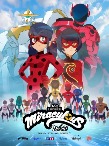 Plakat do filmu "Świat Miraculum: Tokio, Gwiezdna Drużyna" #522786