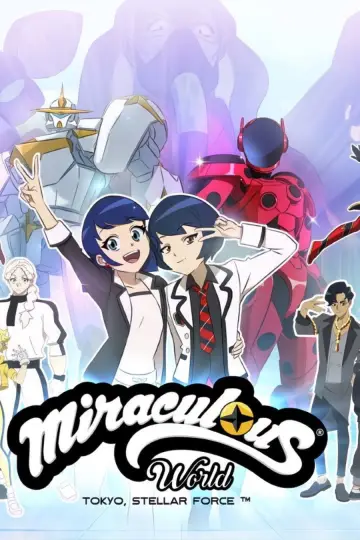 Plakat do filmu "Świat Miraculum: Tokio, Gwiezdna Drużyna" #522788