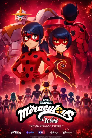 Plakat do filmu "Świat Miraculum: Tokio, Gwiezdna Drużyna" #522792