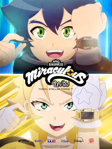 Plakat do filmu "Świat Miraculum: Tokio, Gwiezdna Drużyna" #836386