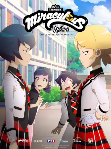 Plakat do filmu "Świat Miraculum: Tokio, Gwiezdna Drużyna" #836390