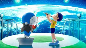 Zasłona do filmu "映画ドラえもん のび太の地球交響楽" #366313