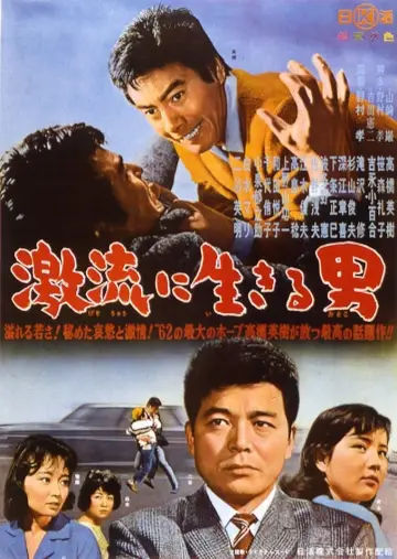 激流に生きる男 plakat