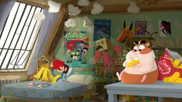 Zasłona do filmu "La Fille dans les nuages" #920677