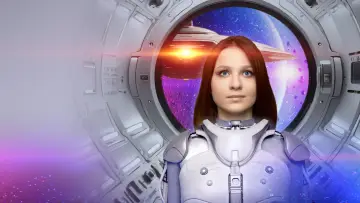 Zasłona do filmu "Гостья из космоса" #1053903