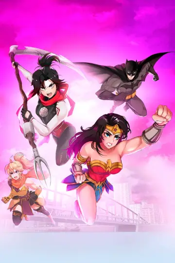 Plakat do filmu "Liga Sprawiedliwości x RWBY: Superbohaterowie i Łowcy, cz. 2" #1007905