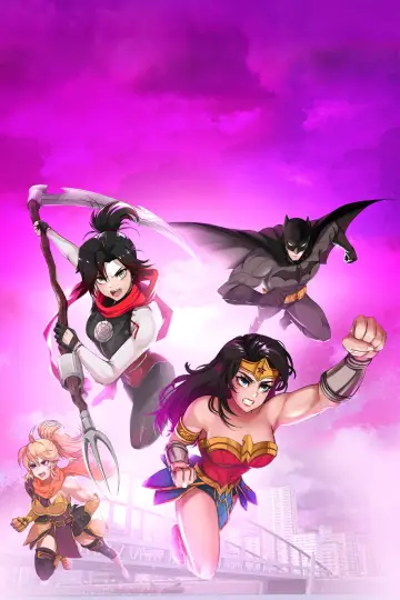 Plakat do filmu "Liga Sprawiedliwości x RWBY: Superbohaterowie i Łowcy, cz. 2" #344209