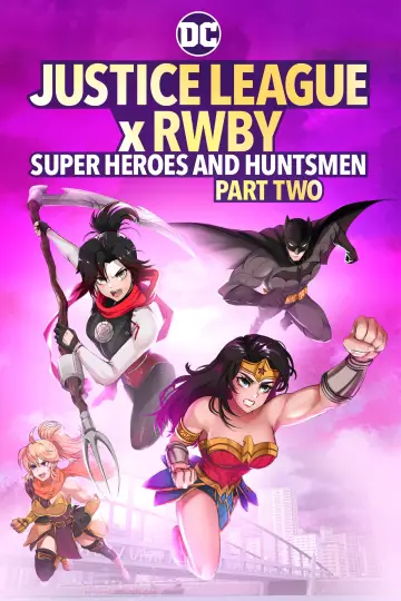 Plakat do filmu "Liga Sprawiedliwości x RWBY: Superbohaterowie i Łowcy, cz. 2" #64798