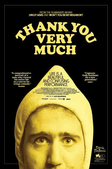 Plakat do filmu "Thank You Very Much" #1571819