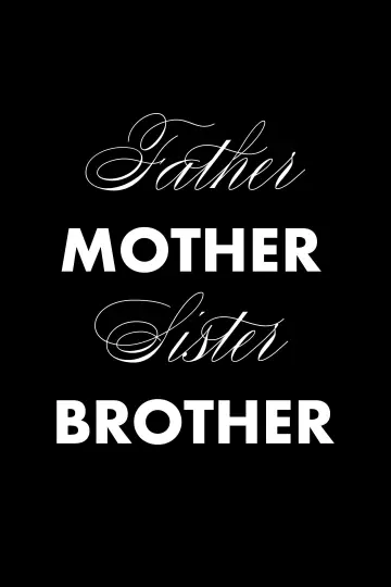 Plakat do filmu "Father Mother Sister Brother" #530983