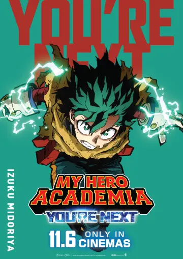 Plakat do filmu "My Hero Academia: You