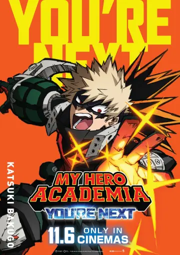 Plakat do filmu "My Hero Academia: You