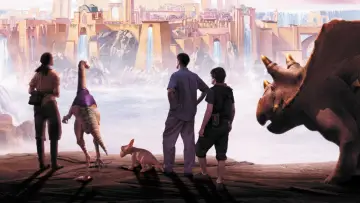 Zasłona do filmu "Dinotopia" #1295488