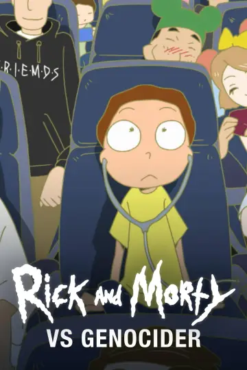 Rick i Morty kontra Ludobójca plakat