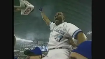 The 1993 World Series: Toronto Blue Jays vs Philadelphia Phillies plakat