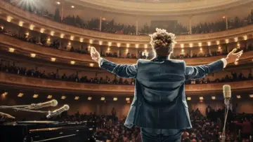 Zasłona do filmu "Jon Batiste: Amerykańska symfonia" #376012