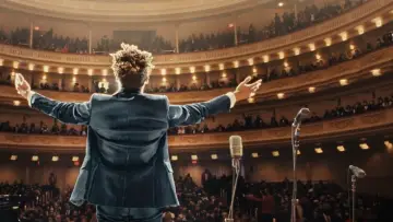 Zasłona do filmu "Jon Batiste: Amerykańska symfonia" #376014