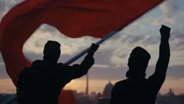 Zasłona do filmu "Rote Sterne überm Feld" #953052