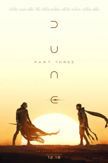 Plakat do filmu "Diuna: Część trzecia" #1856244