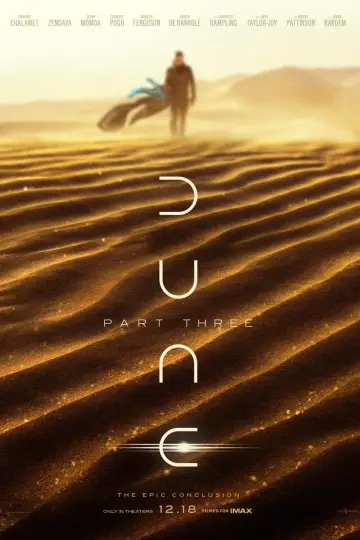 Plakat do filmu "Diuna: Część trzecia" #1892957