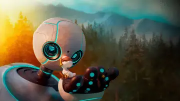 Zasłona do filmu "Dziki robot" #547051