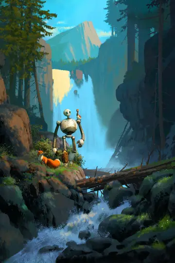 Plakat do filmu "Dziki robot" #547279