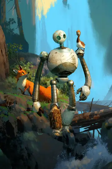 Plakat do filmu "Dziki robot" #547313