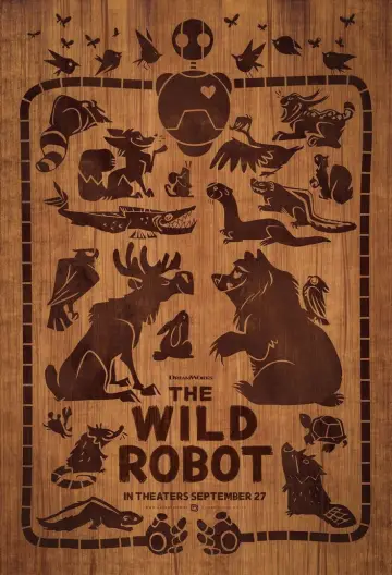 Plakat do filmu "Dziki robot" #829319