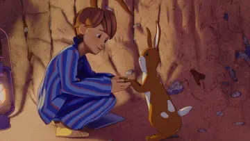 Zasłona do filmu "Aksamitny królik" #317620