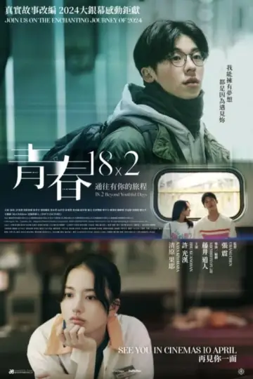 Plakat do filmu "青春18x2 君へと続く道" #442377