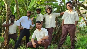 Zasłona do filmu "വാഴ - Biopic of a Billion Boys" #741054