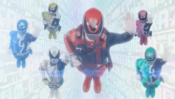 Zasłona do filmu "特捜戦隊デカレンジャー20th ファイヤーボール・ブースター" #1113797