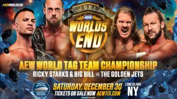 Zasłona do filmu "AEW Worlds End 2023" #196633