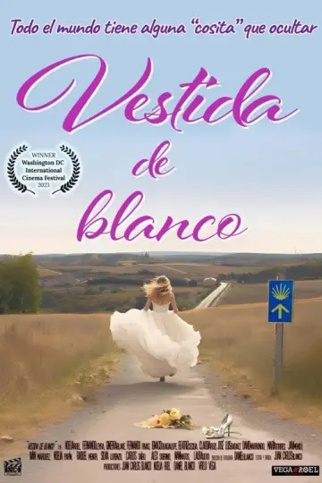 Vestida de blanco