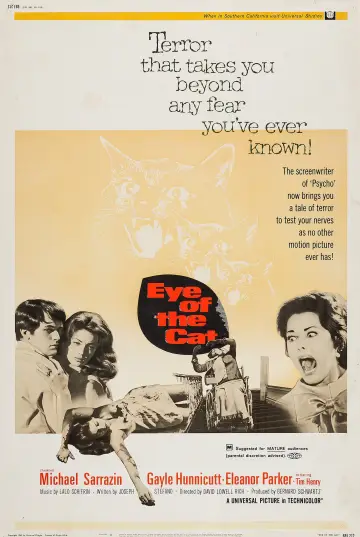 Plakat do filmu "Eye of the Cat" #1042760
