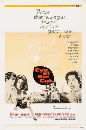 Plakat do filmu "Eye of the Cat" #1042761